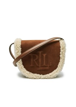 LAUREN RALPH LAUREN Skórzana torebka na ramię WITLEY Shearling ze sklepu Gomez Fashion Store w kategorii Listonoszki - zdjęcie 185010109
