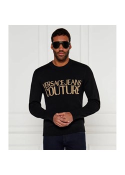 Versace Jeans Couture Sweter | Regular Fit | z dodatkiem wełny i kaszmiru ze sklepu Gomez Fashion Store w kategorii Swetry męskie - zdjęcie 185010589