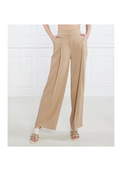 Marc Cain Lniane spodnie | Straight fit ze sklepu Gomez Fashion Store w kategorii Spodnie damskie - zdjęcie 185010995