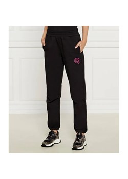 Karl Lagerfeld Spodnie dresowe ikonik 2.0 jelly | Regular Fit ze sklepu Gomez Fashion Store w kategorii Spodnie damskie - zdjęcie 185011077