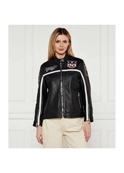 Pinko Skórzana kurtka GABRIEL | Regular Fit ze sklepu Gomez Fashion Store w kategorii Kurtki damskie - zdjęcie 185011106