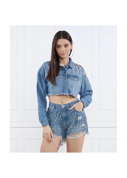Gaëlle Paris Kurtka jeansowa | Cropped Fit ze sklepu Gomez Fashion Store w kategorii Kurtki damskie - zdjęcie 185011108