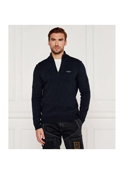 Aeronautica Militare Wełniany sweter | Regular Fit ze sklepu Gomez Fashion Store w kategorii Swetry męskie - zdjęcie 185011165