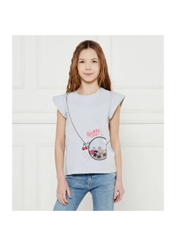 Guess T-shirt | Regular Fit ze sklepu Gomez Fashion Store w kategorii Bluzki dziewczęce - zdjęcie 185011835