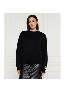 DKNY Wełniany sweter | Loose fit ze sklepu Gomez Fashion Store w kategorii Swetry damskie - zdjęcie 185011947