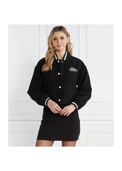 Tommy Jeans Kurtka bomber TJW CRP WOOL VARSITY | Cropped Fit | z dodatkiem wełny ze sklepu Gomez Fashion Store w kategorii Kurtki damskie - zdjęcie 185011987