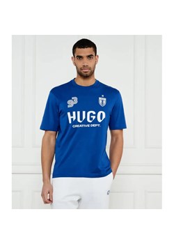 Hugo Blue T-shirt Nebulop | Regular Fit ze sklepu Gomez Fashion Store w kategorii T-shirty męskie - zdjęcie 185012328