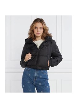 Tommy Jeans Kurtka TJW CRP HOODED PUFFER | Cropped Fit ze sklepu Gomez Fashion Store w kategorii Kurtki damskie - zdjęcie 185012378