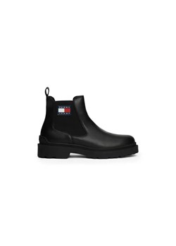 Tommy Jeans Skórzane sztyblety CHELSEA ze sklepu Gomez Fashion Store w kategorii Buty zimowe męskie - zdjęcie 185012386