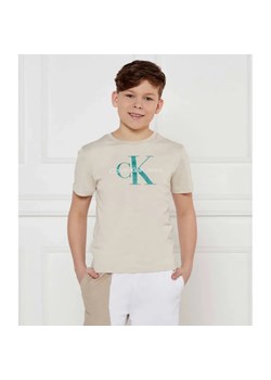 Calvin Klein Jeans T-shirt | Regular Fit ze sklepu Gomez Fashion Store w kategorii T-shirty chłopięce - zdjęcie 185012576