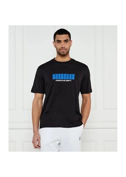 Hugo Blue T-shirt Newromi | Regular Fit ze sklepu Gomez Fashion Store w kategorii T-shirty męskie - zdjęcie 185012726