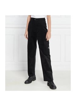 Calvin Klein Jeans Spodnie | Regular Fit ze sklepu Gomez Fashion Store w kategorii Spodnie damskie - zdjęcie 185013097