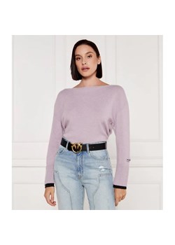 Pinko Wełniany sweter | Loose fit | z dodatkiem kaszmiru ze sklepu Gomez Fashion Store w kategorii Swetry damskie - zdjęcie 185013165