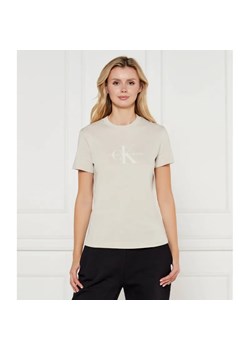 Calvin Klein Jeans T-shirt | Regular Fit ze sklepu Gomez Fashion Store w kategorii Bluzki damskie - zdjęcie 185013189