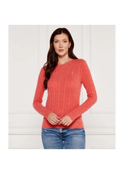 POLO RALPH LAUREN Wełniany sweter JULIANNA | Slim Fit | z dodatkiem kaszmiru ze sklepu Gomez Fashion Store w kategorii Swetry damskie - zdjęcie 185013347