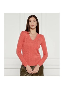 POLO RALPH LAUREN Wełniany sweter KIMBERLY | Regular Fit | z dodatkiem kaszmiru ze sklepu Gomez Fashion Store w kategorii Swetry damskie - zdjęcie 185013486