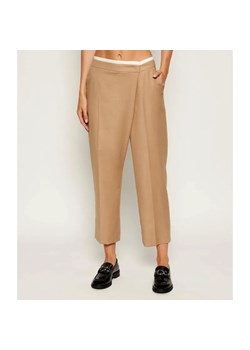 Marc Cain Spodnie WELS | Loose fit | z dodatkiem wełny - id: CR254W000085625 - marki Marc Cain - 185013517 Marc Cain Spodnie WELS | Loose fit | z dodatkiem wełny ze sklepu Gomez Fashion Store w kategorii Spodnie damskie - zdjęcie 185013517