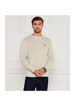 Aeronautica Militare Sweter GIROCOLLO | Regular Fit | z dodatkiem wełny ze sklepu Gomez Fashion Store w kategorii Swetry męskie - zdjęcie 185013605