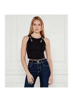 GUESS Top ZAMA | Cropped Fit ze sklepu Gomez Fashion Store w kategorii Bluzki damskie - zdjęcie 185013909