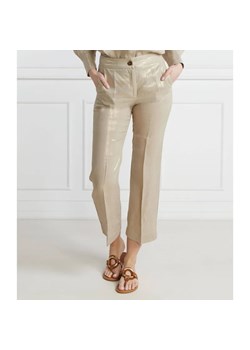 Marella SPORT Lniane spodnie TURBIGO | Regular Fit ze sklepu Gomez Fashion Store w kategorii Spodnie damskie - zdjęcie 185014025