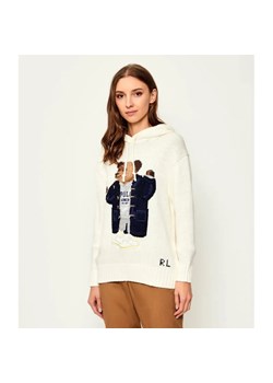 POLO RALPH LAUREN Sweter | Regular Fit | z dodatkiem lnu ze sklepu Gomez Fashion Store w kategorii Swetry damskie - zdjęcie 185014026