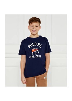 POLO RALPH LAUREN T-shirt | Regular Fit ze sklepu Gomez Fashion Store w kategorii T-shirty chłopięce - zdjęcie 185014088