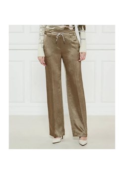 Marc Cain Satynowe spodnie WASHINGTON | Loose fit | regular waist ze sklepu Gomez Fashion Store w kategorii Spodnie damskie - zdjęcie 185014236