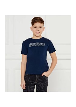 GUESS ACTIVE T-shirt MINIME | Regular Fit ze sklepu Gomez Fashion Store w kategorii T-shirty chłopięce - zdjęcie 185014398