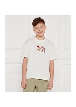Calvin Klein Jeans T-shirt | Regular Fit ze sklepu Gomez Fashion Store w kategorii T-shirty chłopięce - zdjęcie 185014527