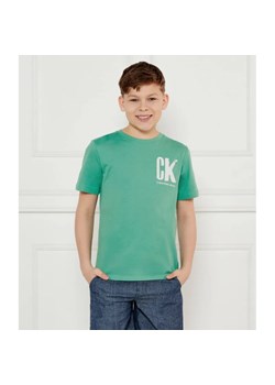 Calvin Klein Jeans T-shirt | Regular Fit ze sklepu Gomez Fashion Store w kategorii T-shirty chłopięce - zdjęcie 185014677
