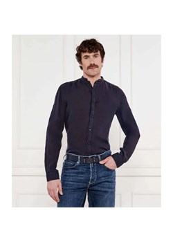 HUGO Lniana koszula Elvory | Slim Fit ze sklepu Gomez Fashion Store w kategorii Koszule męskie - zdjęcie 185014808