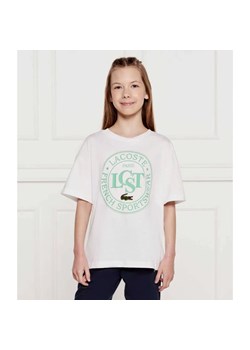 Lacoste T-shirt | Relaxed fit ze sklepu Gomez Fashion Store w kategorii Bluzki dziewczęce - zdjęcie 185015007
