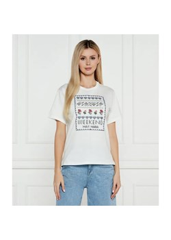 Weekend MaxMara T-shirt CABINA | Regular Fit ze sklepu Gomez Fashion Store w kategorii Bluzki damskie - zdjęcie 185015209