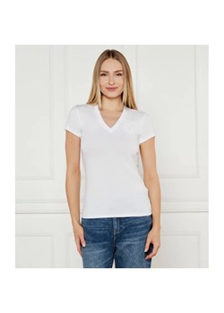 Armani Exchange T-shirt | Slim Fit ze sklepu Gomez Fashion Store w kategorii Bluzki damskie - zdjęcie 185015337