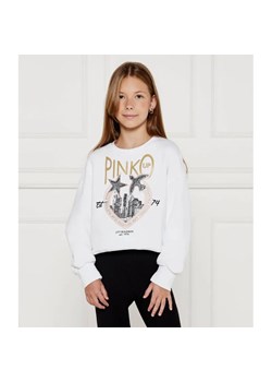Pinko UP Bluza FLEECE | Regular Fit ze sklepu Gomez Fashion Store w kategorii Bluzy dziewczęce - zdjęcie 185015429
