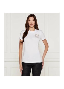 Versace Jeans Couture T-shirt | Regular Fit ze sklepu Gomez Fashion Store w kategorii Bluzki damskie - zdjęcie 185015527