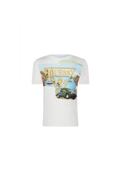 Guess T-shirt | Regular Fit ze sklepu Gomez Fashion Store w kategorii T-shirty chłopięce - zdjęcie 185015578