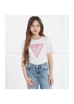 Guess T-shirt | Regular Fit ze sklepu Gomez Fashion Store w kategorii Bluzki dziewczęce - zdjęcie 185015618