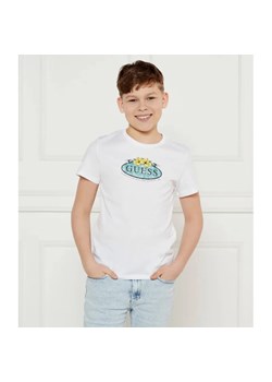 Guess T-shirt | Regular Fit ze sklepu Gomez Fashion Store w kategorii T-shirty chłopięce - zdjęcie 185015628