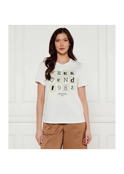 Weekend MaxMara T-shirt TEIERA | Regular Fit ze sklepu Gomez Fashion Store w kategorii Bluzki damskie - zdjęcie 185015695