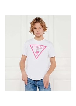 Guess T-shirt | Regular Fit ze sklepu Gomez Fashion Store w kategorii T-shirty chłopięce - zdjęcie 185015745