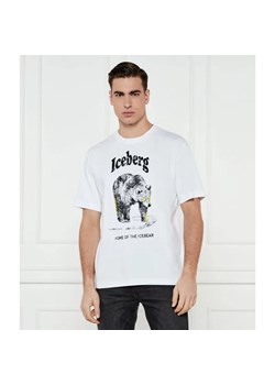 Iceberg T-shirt | Regular Fit ze sklepu Gomez Fashion Store w kategorii T-shirty męskie - zdjęcie 185015779