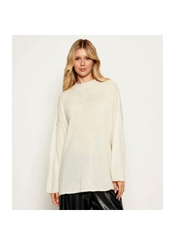 Pinko Wełniany sweter MARSHALL | Loose fit ze sklepu Gomez Fashion Store w kategorii Swetry damskie - zdjęcie 185015947