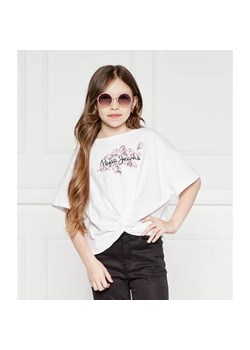 Pepe Jeans London T-shirt QUINDARA | Regular Fit ze sklepu Gomez Fashion Store w kategorii Bluzki dziewczęce - zdjęcie 185016008