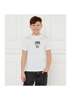 Calvin Klein Jeans T-shirt | Regular Fit ze sklepu Gomez Fashion Store w kategorii T-shirty chłopięce - zdjęcie 185016076