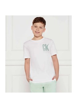 Calvin Klein Jeans T-shirt | Regular Fit ze sklepu Gomez Fashion Store w kategorii T-shirty chłopięce - zdjęcie 185016157