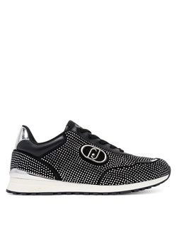Sneakersy Liu Jo Low 01 BF5013 TX365 Czarny ze sklepu eobuwie.pl w kategorii Buty sportowe damskie - zdjęcie 185016316