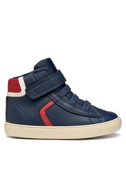 Sneakersy Geox B Gisli B461NA 054FU C0735 S Granatowy ze sklepu eobuwie.pl w kategorii Buty sportowe dziecięce - zdjęcie 185016326