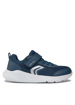 Sneakersy Geox J Sprintye Boy J36GBA 01454 C4002 D Granatowy ze sklepu eobuwie.pl w kategorii Buty sportowe dziecięce - zdjęcie 185016366