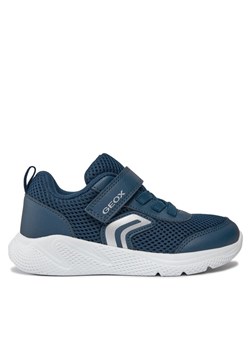 Sneakersy Geox J Sprintye Boy J36GBA 01454 C4002 S Granatowy - id: 0000303260620 - marki Geox - 185016425 Sneakersy Geox J Sprintye Boy J36GBA 01454 C4002 S Granatowy ze sklepu eobuwie.pl w kategorii Buty sportowe dziecięce - zdjęcie 185016425